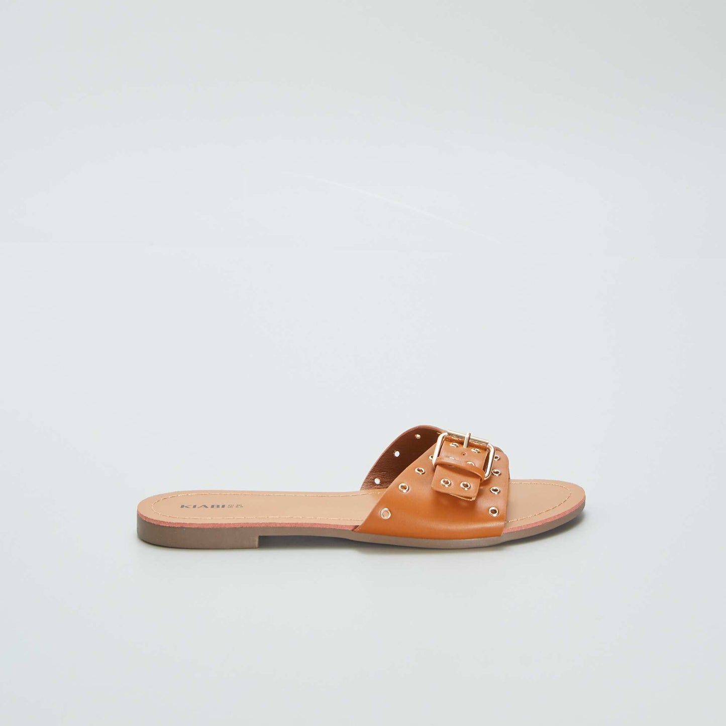 بغال بأحزمة مشبك BROWN