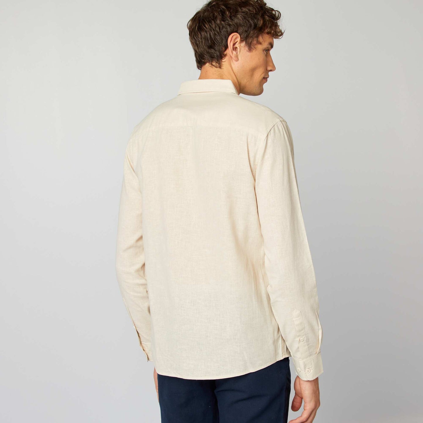 Regular-fit shirt BEIGE