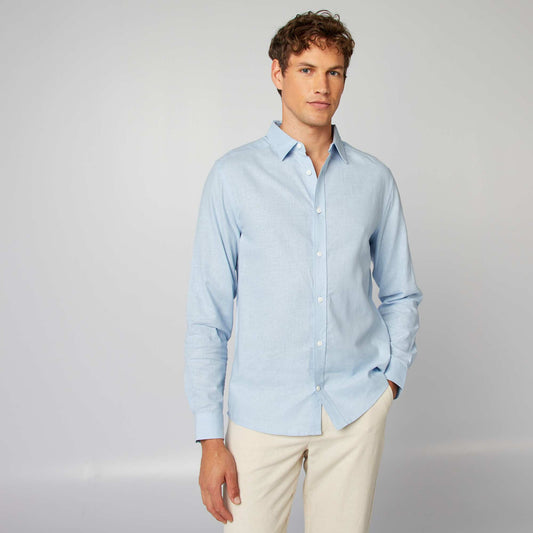 Regular-fit shirt BLUE