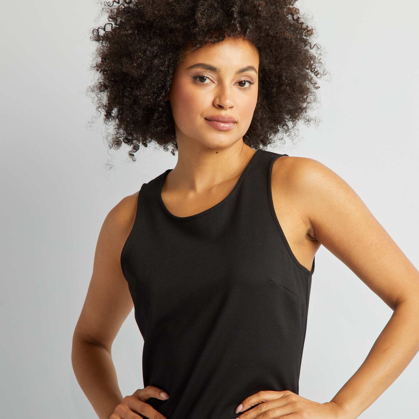 Short dress BLACK
