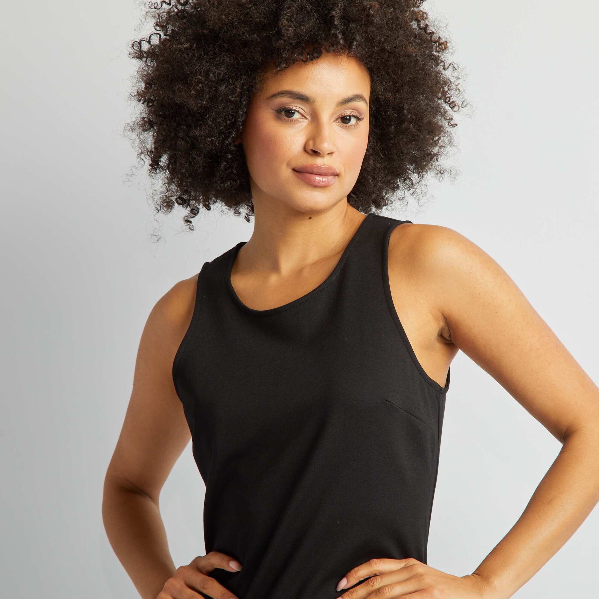 Short dress BLACK