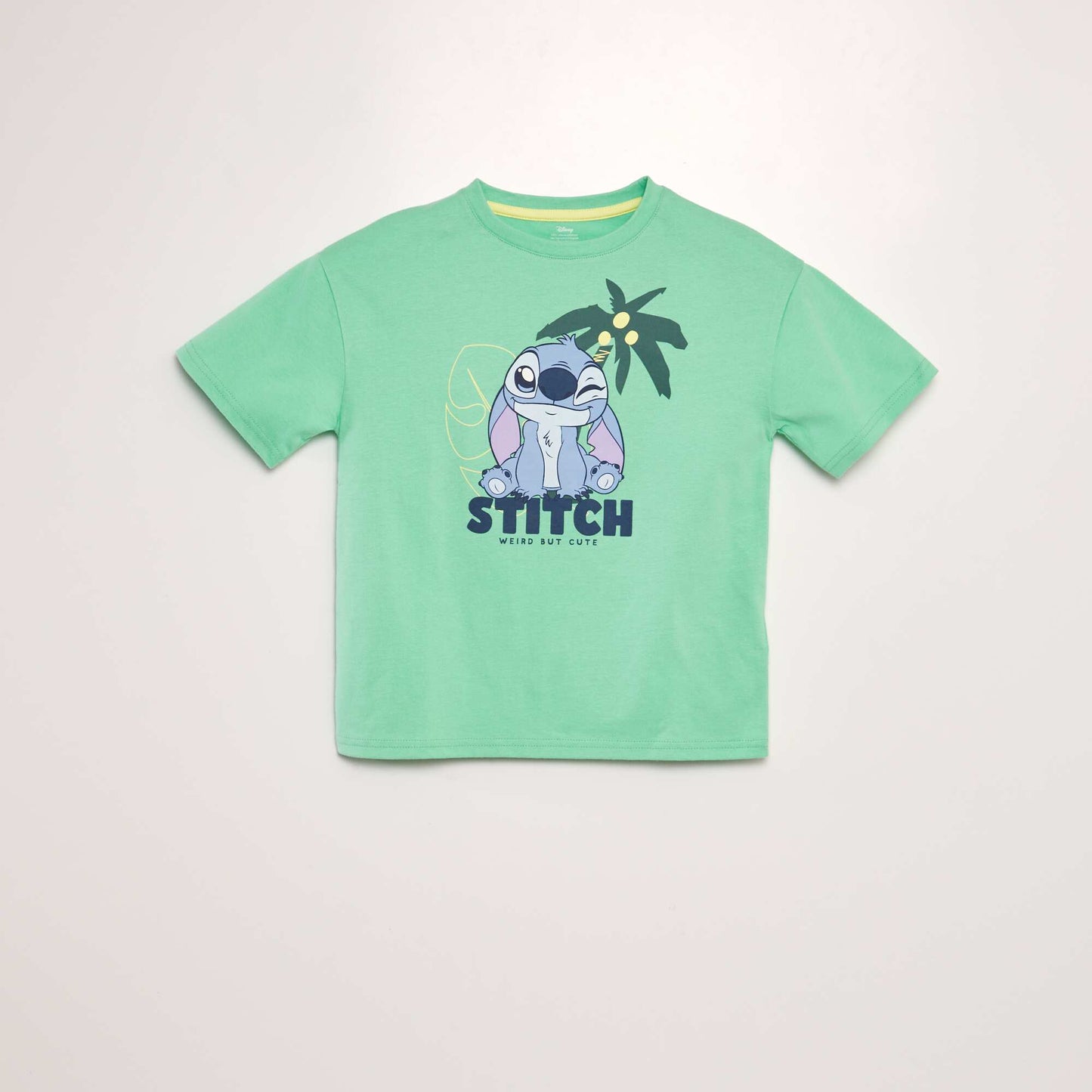 Disney print T-shirt GREEN