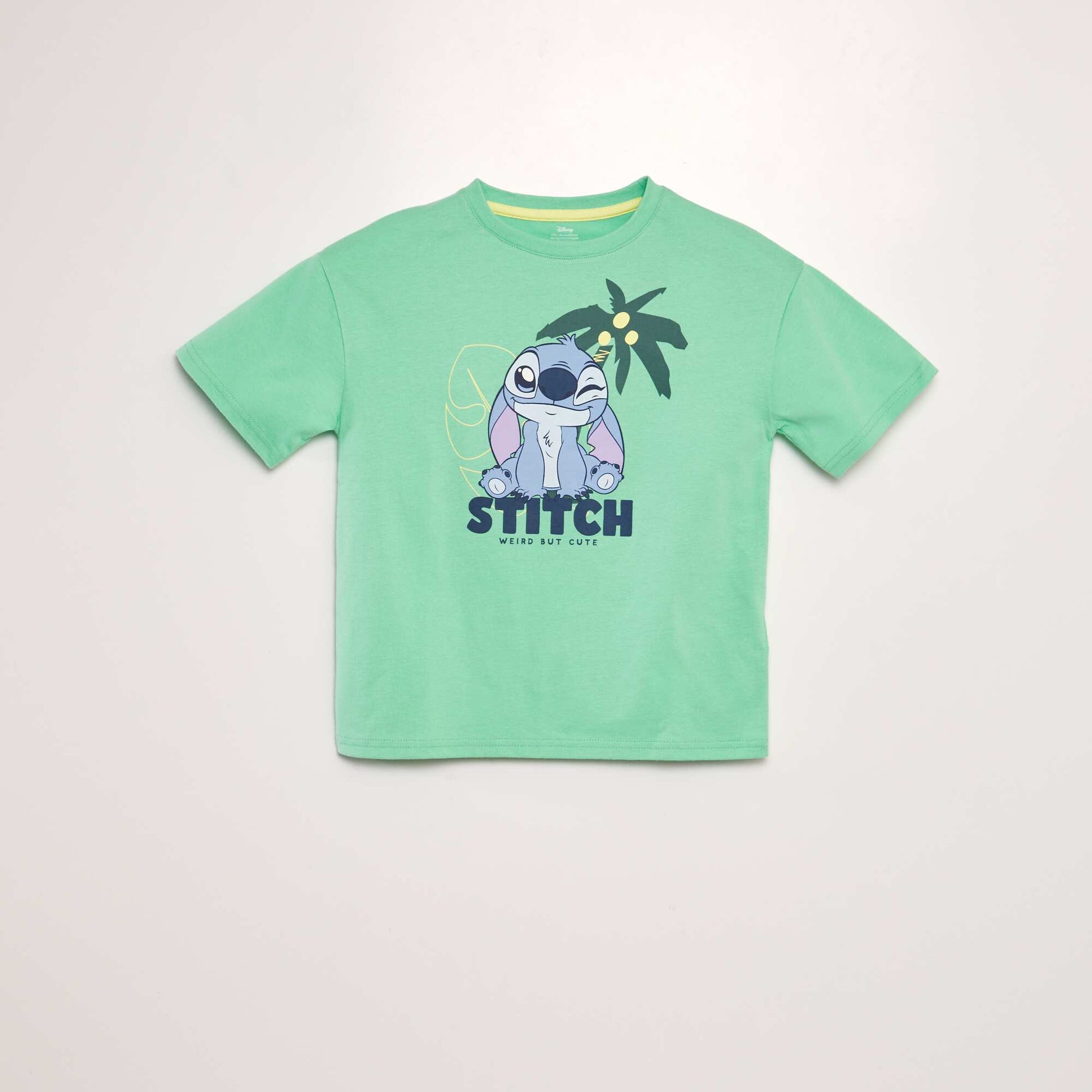 Disney print T-shirt GREEN
