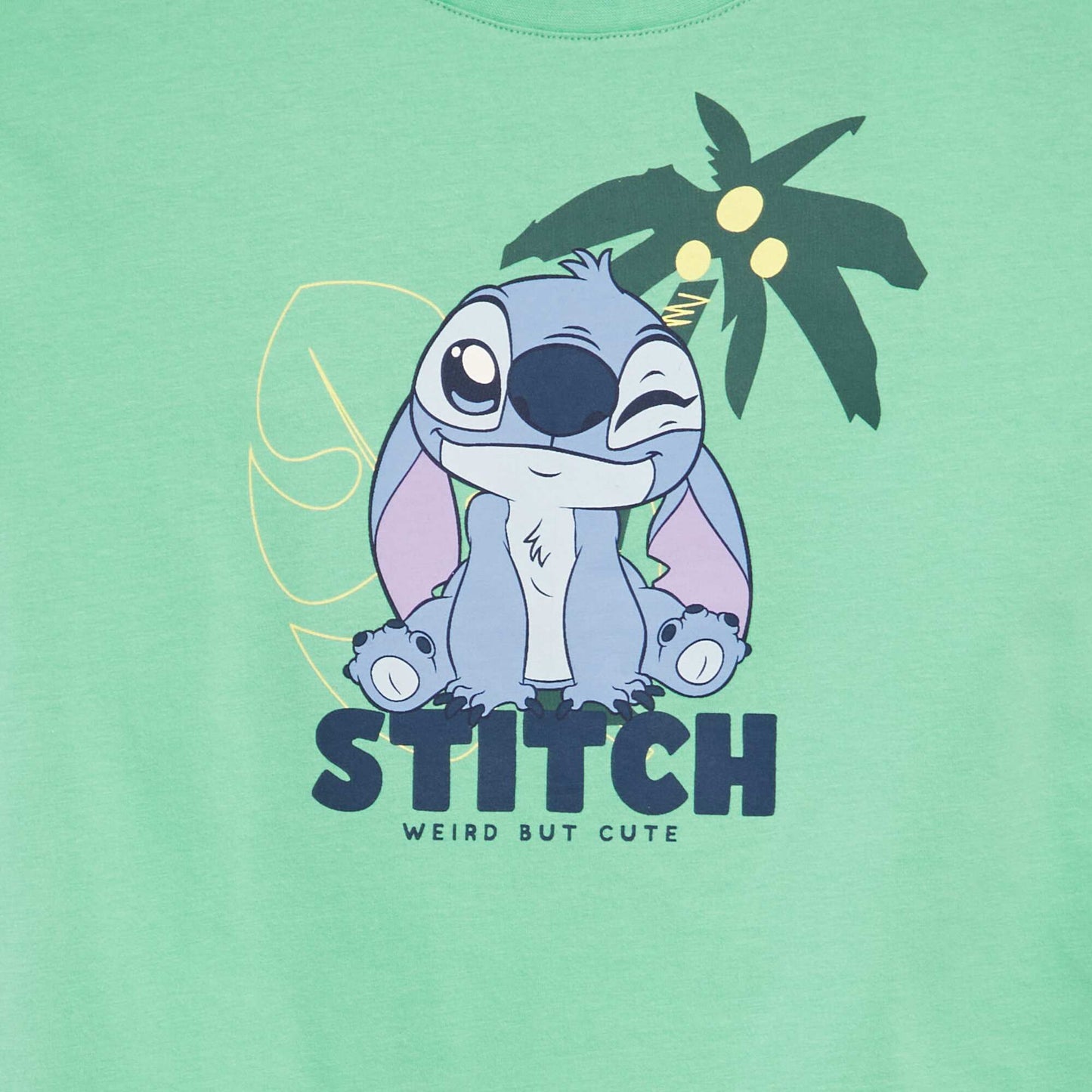 Disney print T-shirt GREEN