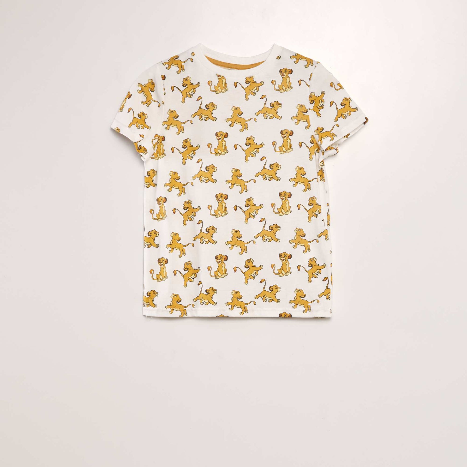 'Simba' T-shirt + shorts set - Two-piece set BEIGE