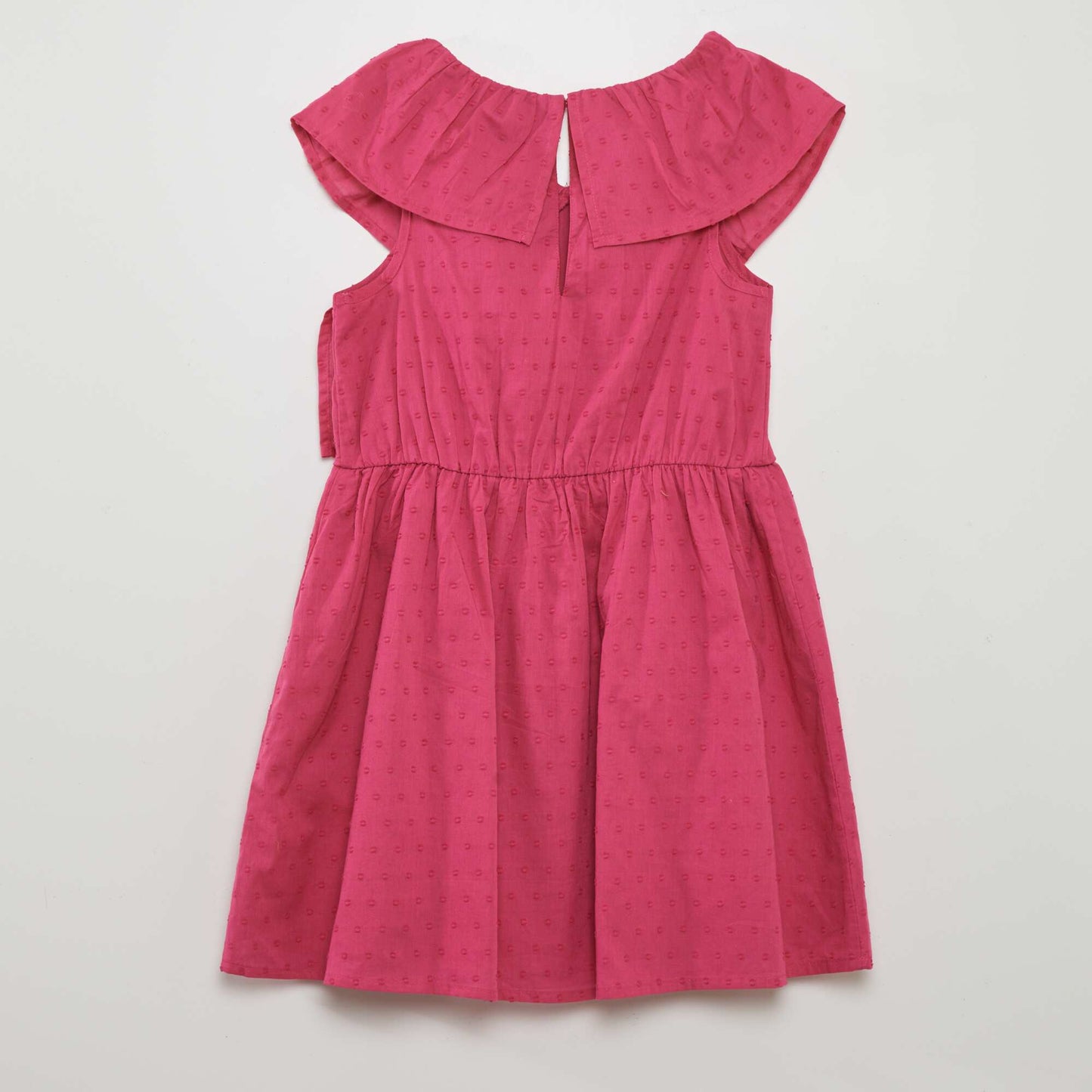 Dotted cotton dress PINK