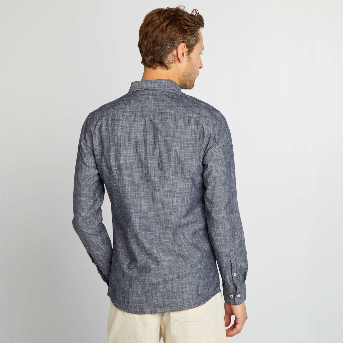 Chambray shirt BLUE