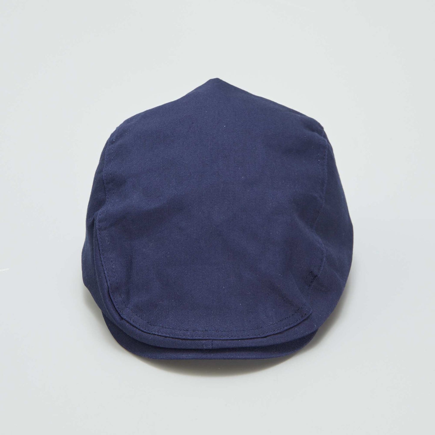 Plain baker boy-style beret BLUE