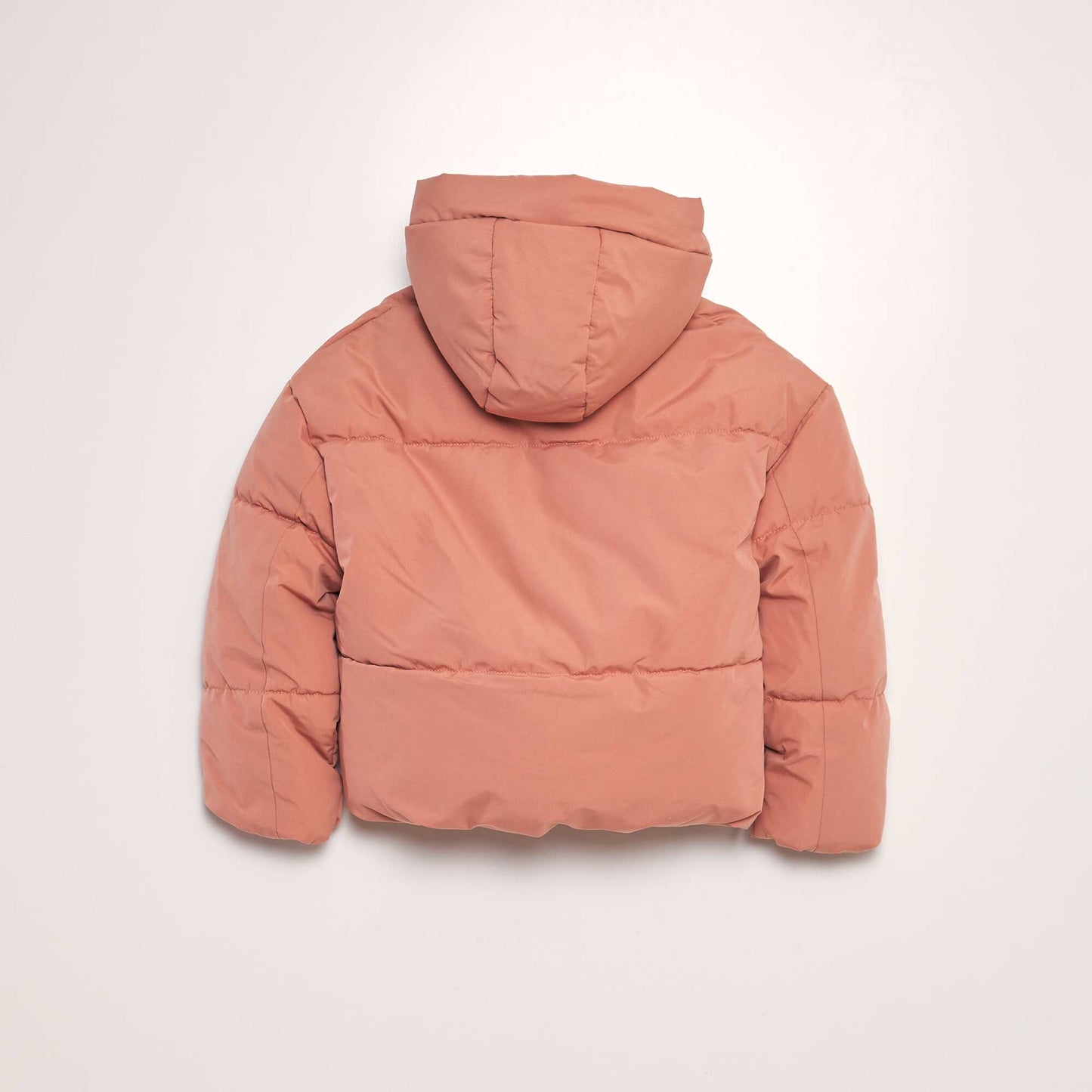 Warm hooded padded jacket PINK