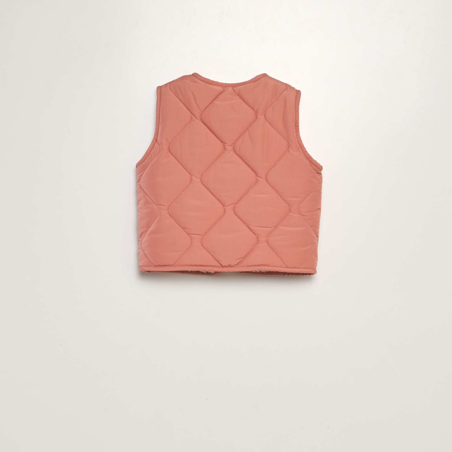 Two-in-one quilted jacket PINK