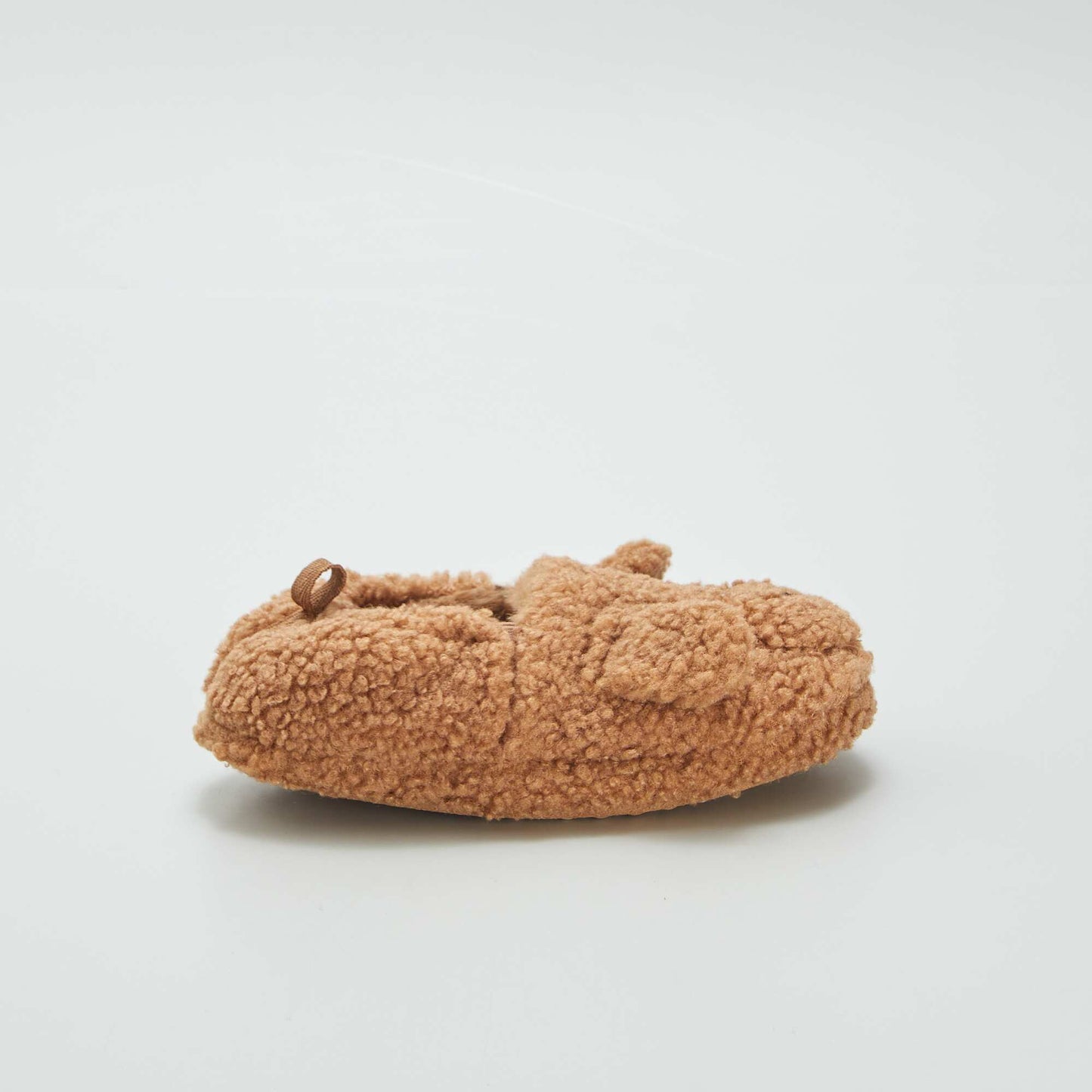 Novelty sherpa slippers BROWN