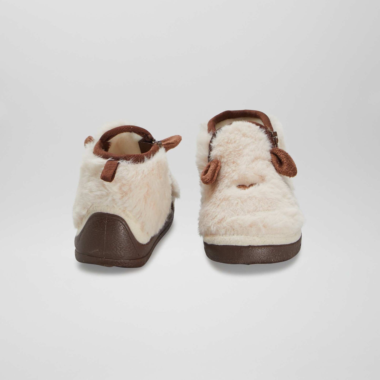 Rabbit slippers BROWN