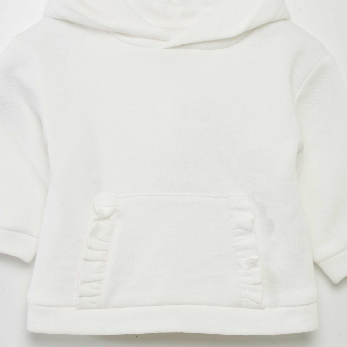 Plain hoodie WHITE