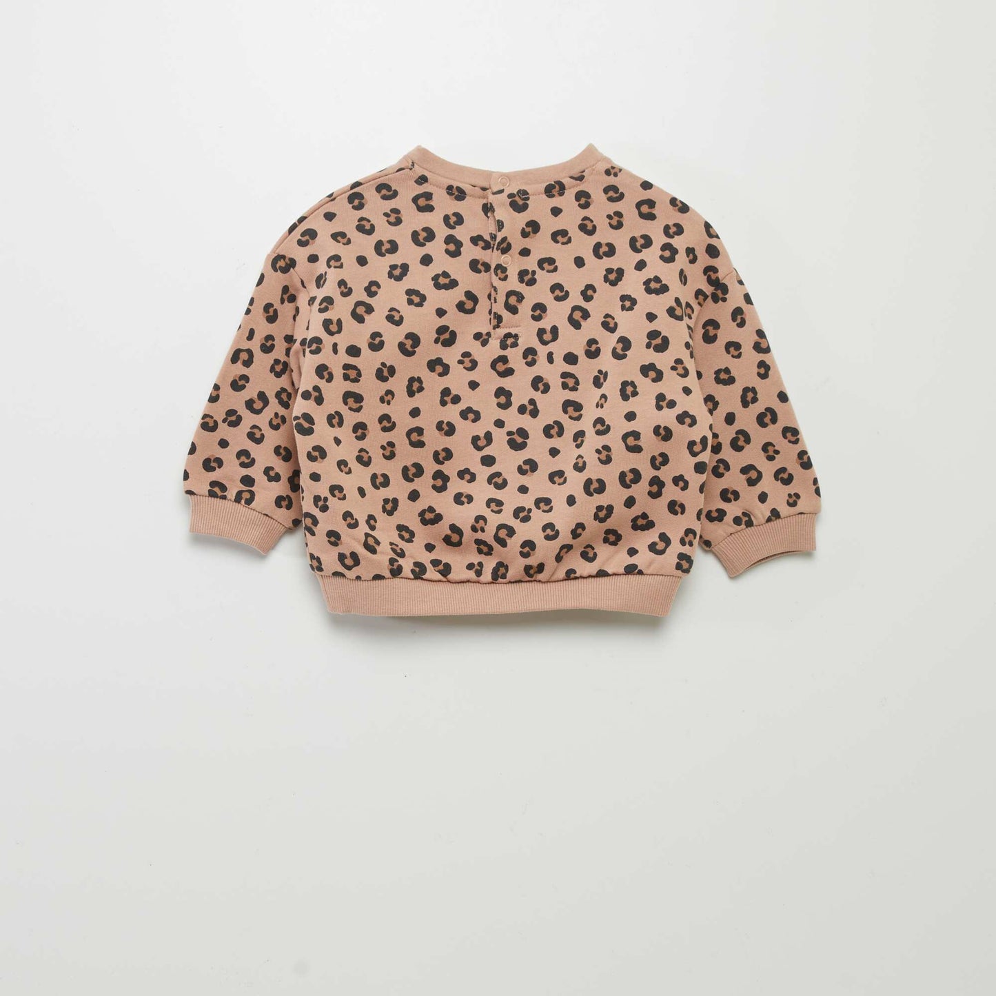 Printed sweatsh PINK