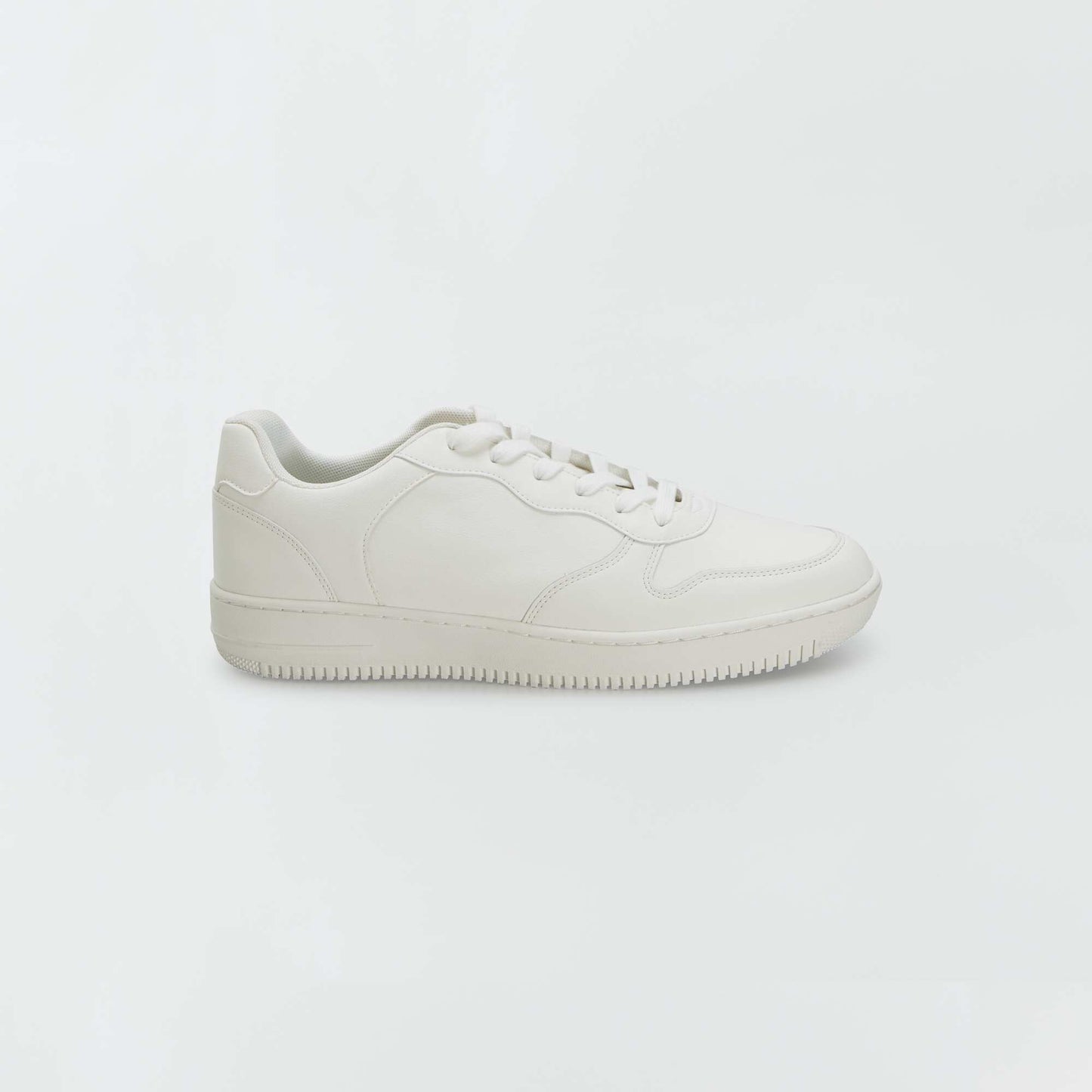 Low-top trainers WHITE