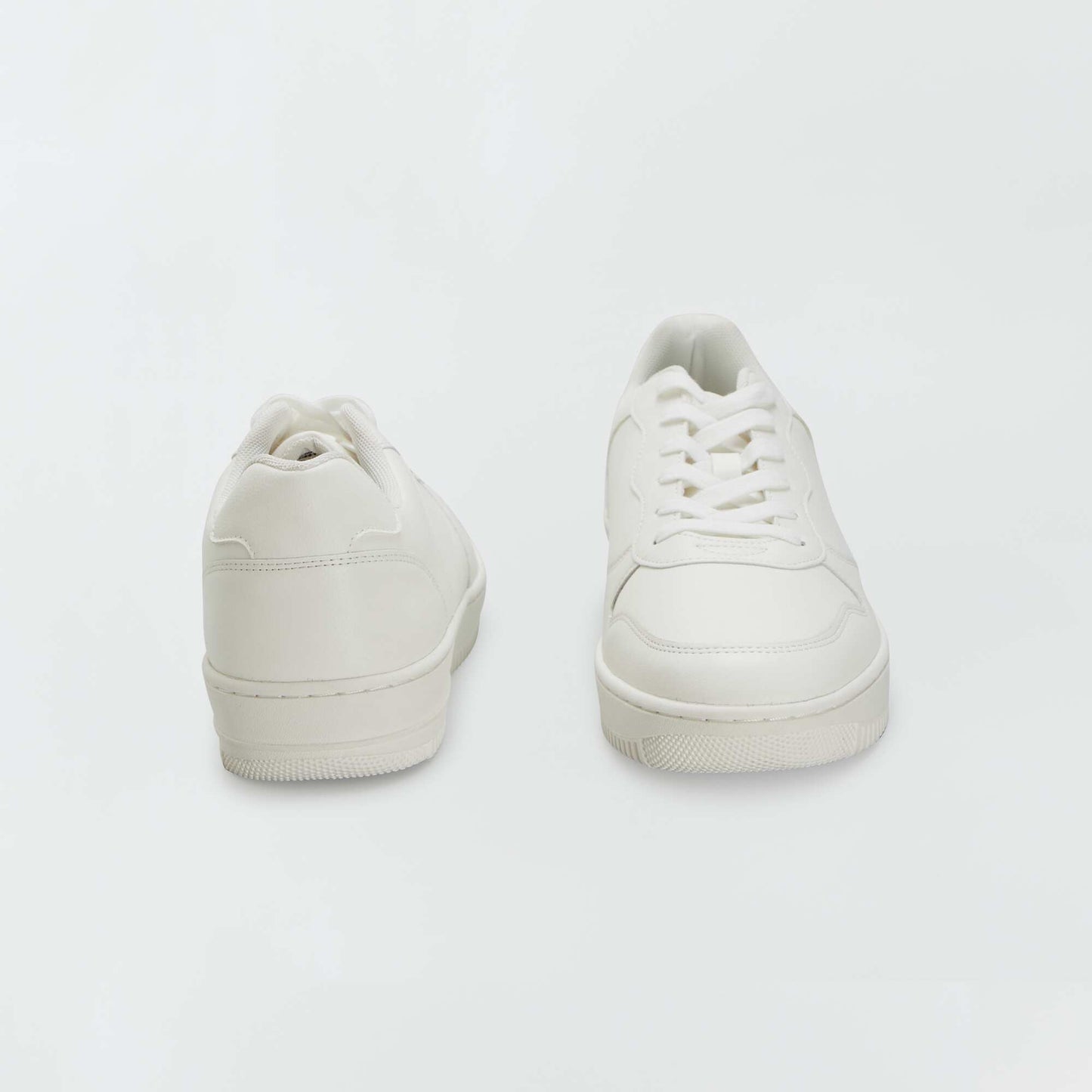 Low-top trainers WHITE