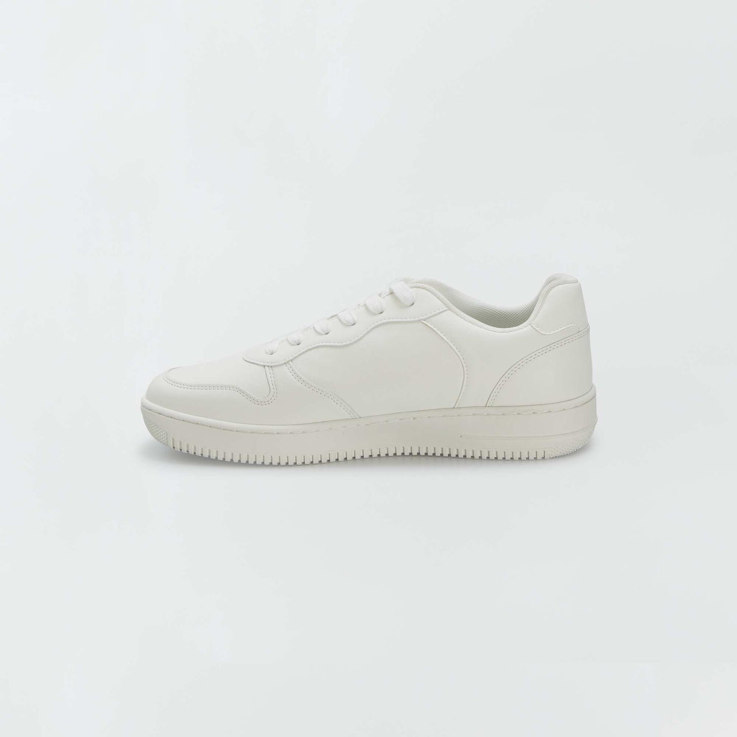 Low-top trainers WHITE