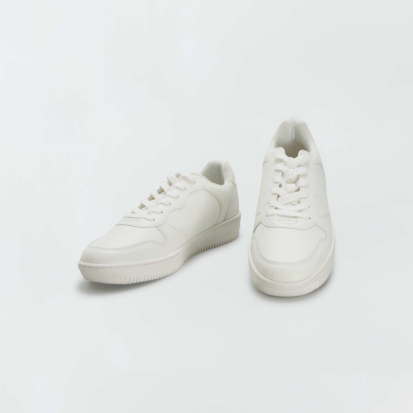 Low-top trainers WHITE