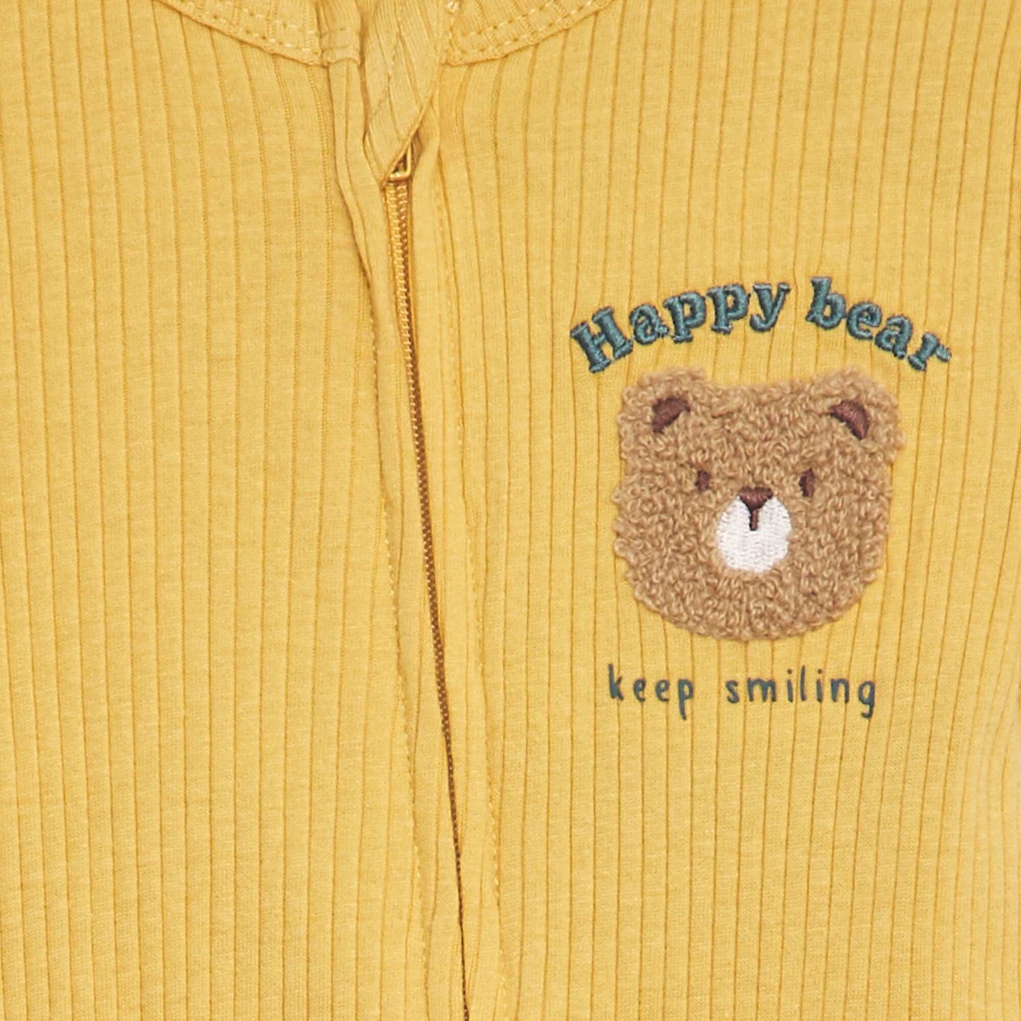 Sleepsuit-style short pyjamas YELLOW