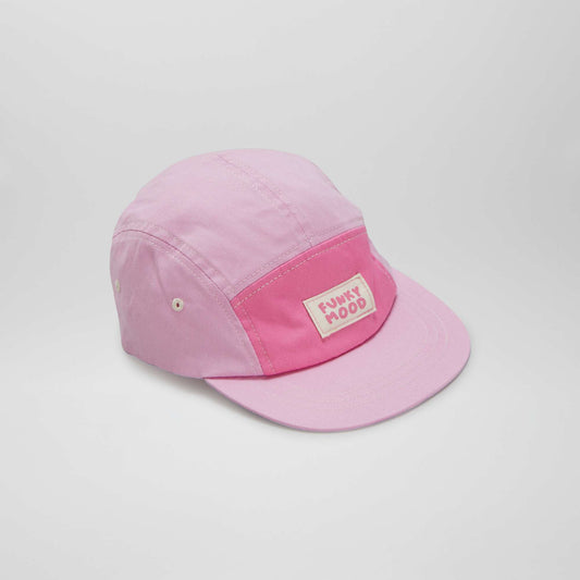 Trucker cap with lettering PINK