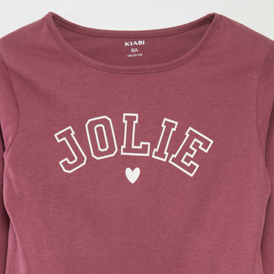 T-shirt and trousers pyjama set - 2-piece set PINK