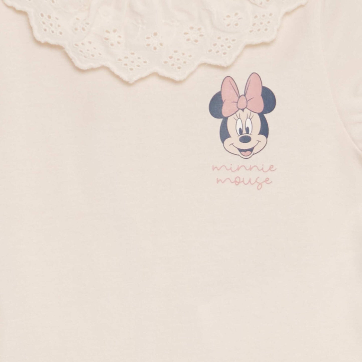 Disney T-shirt with Peter Pan collar PINK