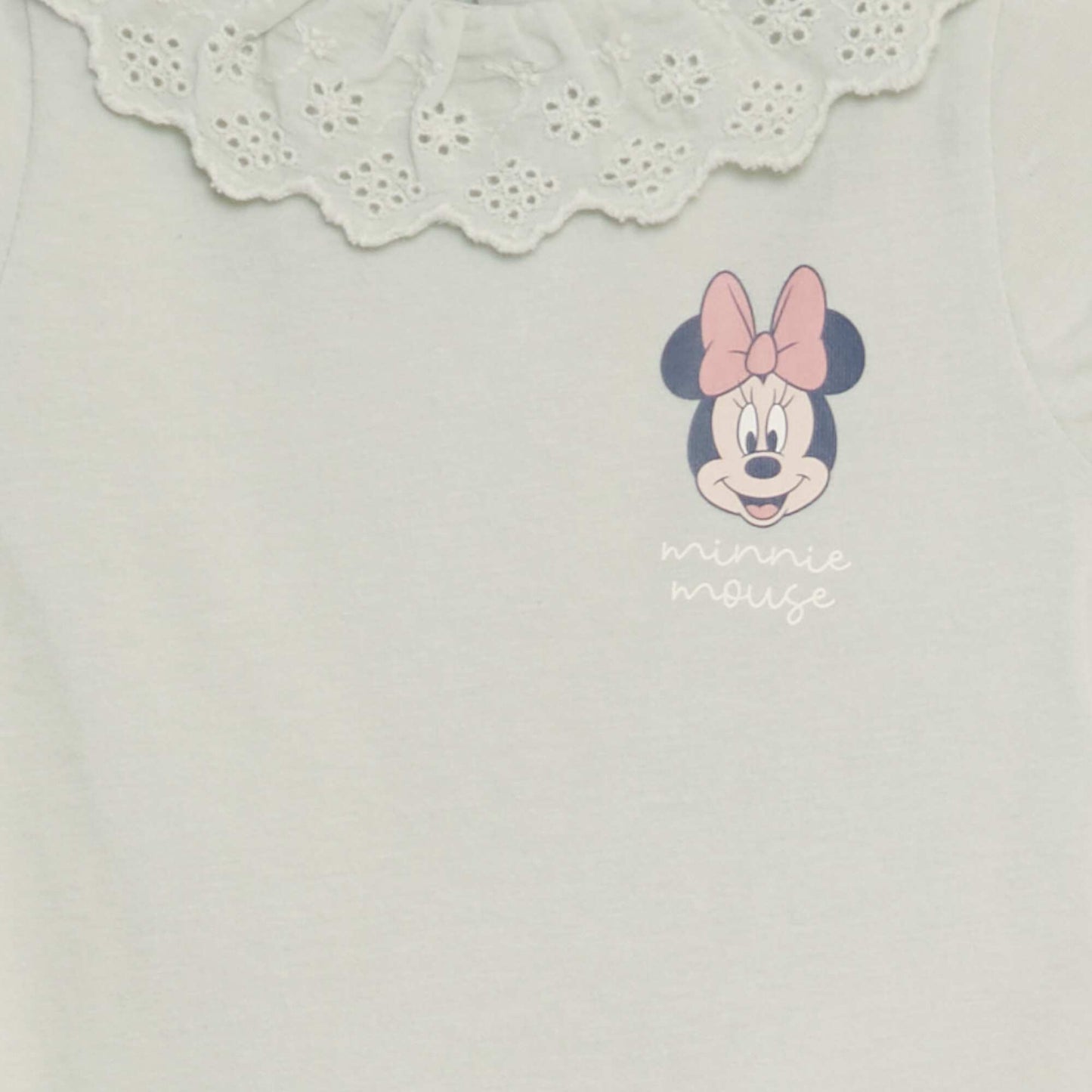 Disney T-shirt with Peter Pan collar GREEN