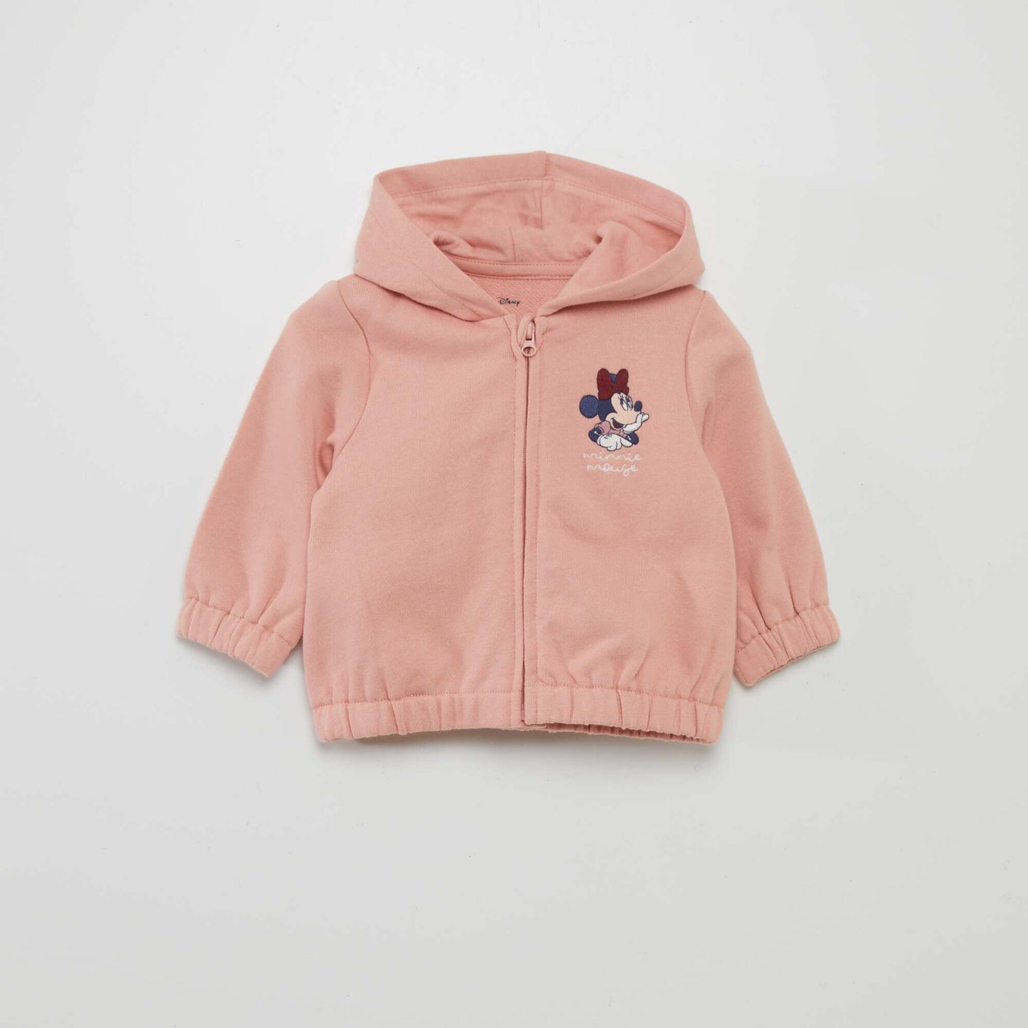 'Minnie' French terry hoodie PINK