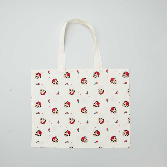 Disney printed tote bag BEIGE