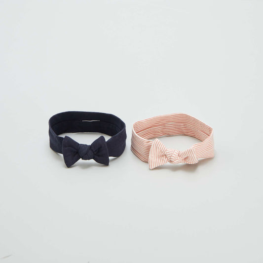 Pack of 2 cute headbands BEIGE