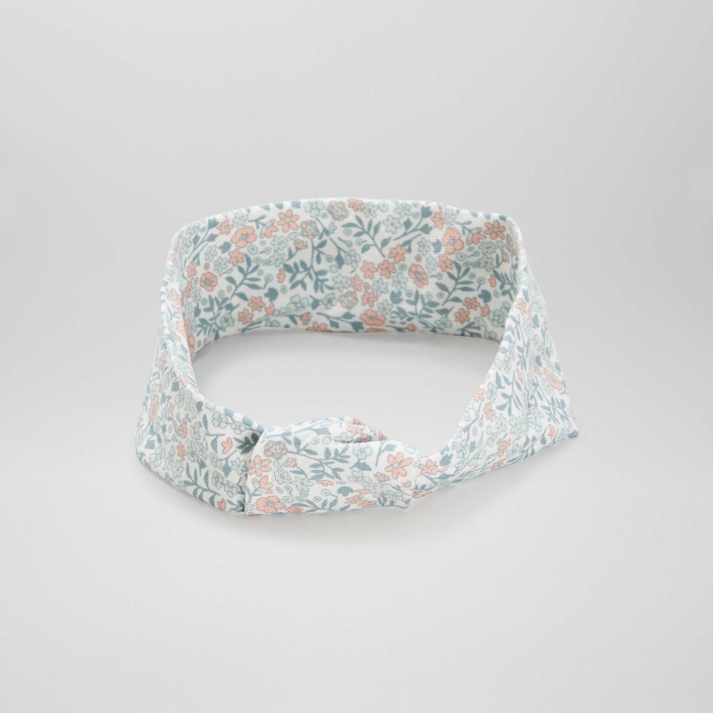 Pack of 2 headbands with bow WHITE