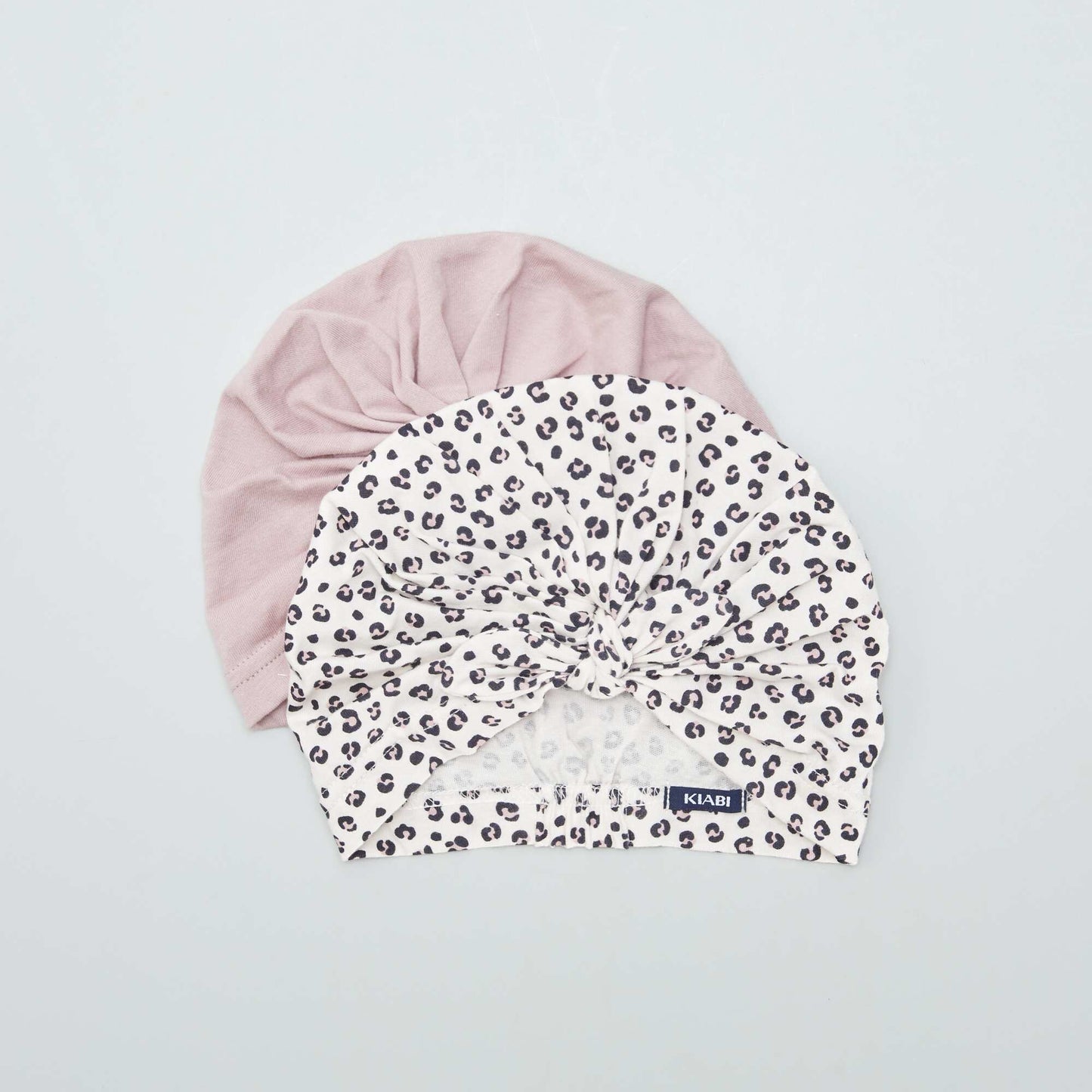 Pack of 2 jersey turbans PURPLE