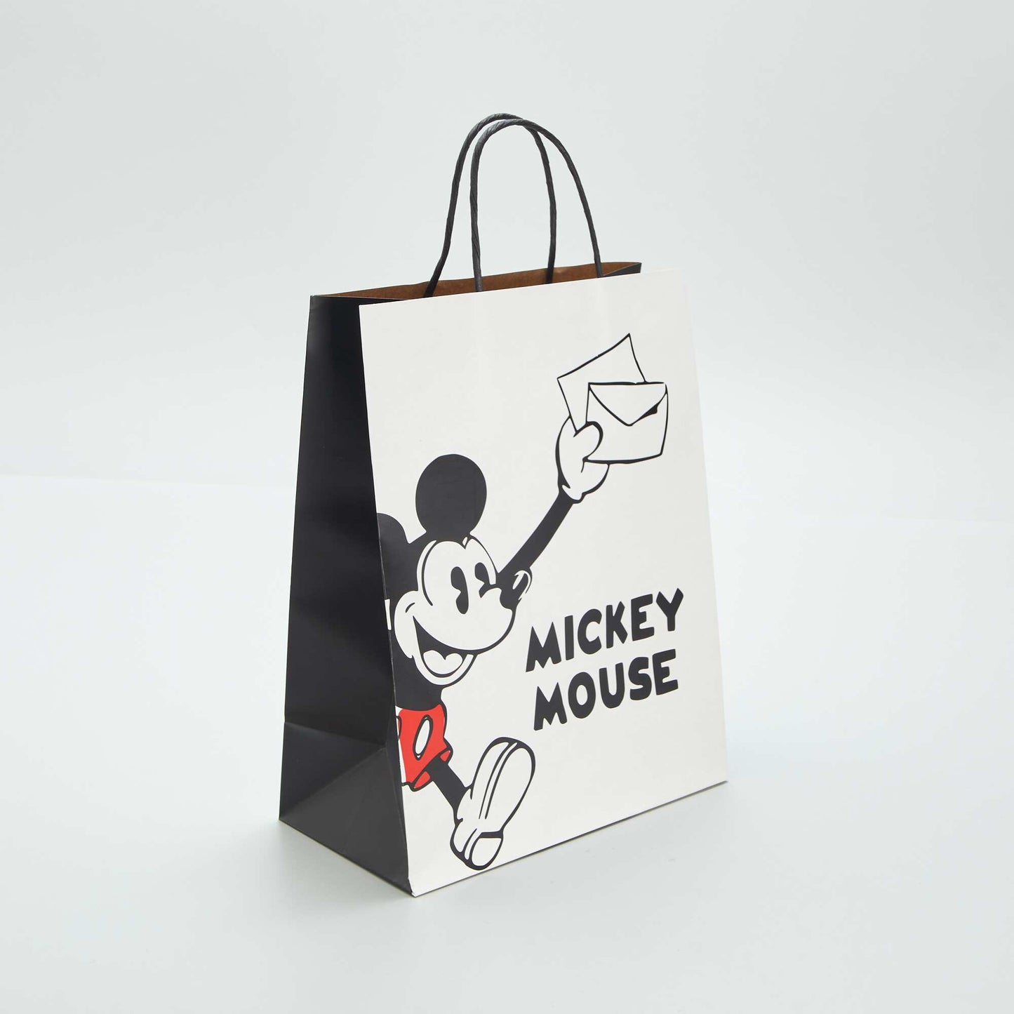 'Mickey' paper gift bag WHITE