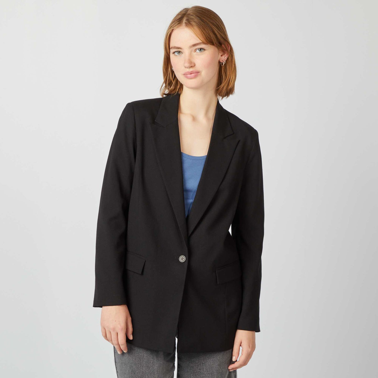 Oversized blazer black