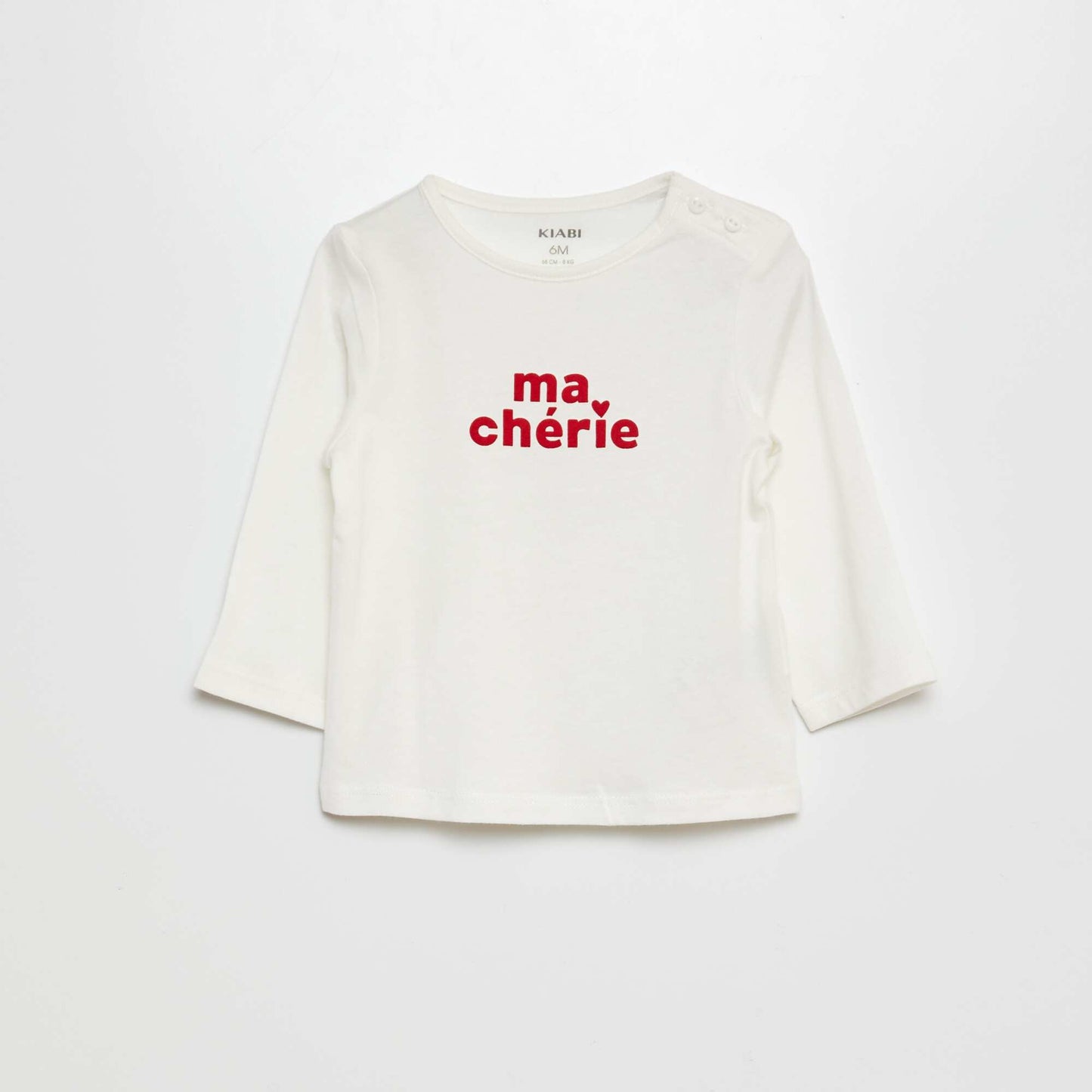 Slogan T-shirt WHITE