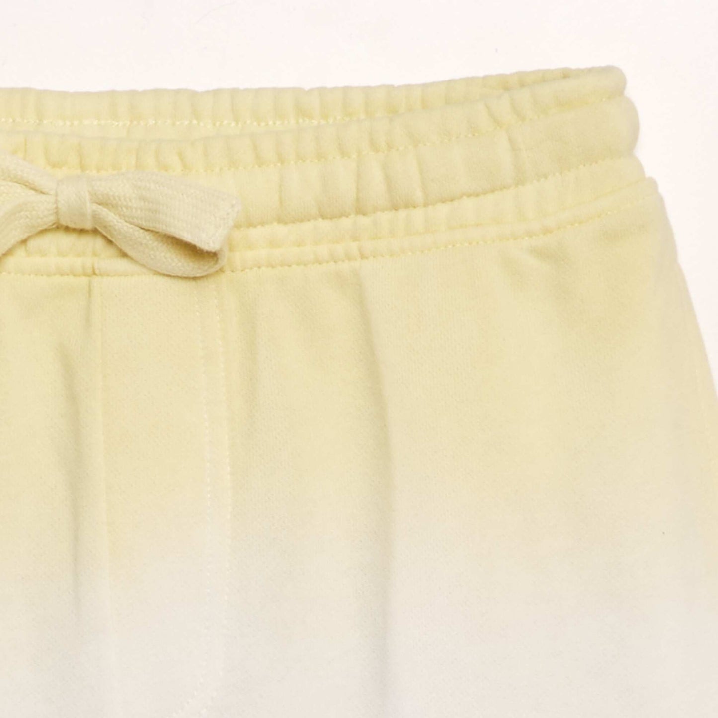 Tie-dye Bermuda shorts YELLOW