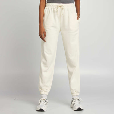 بنطلون رياضي سويت شيرت قماش بيجي