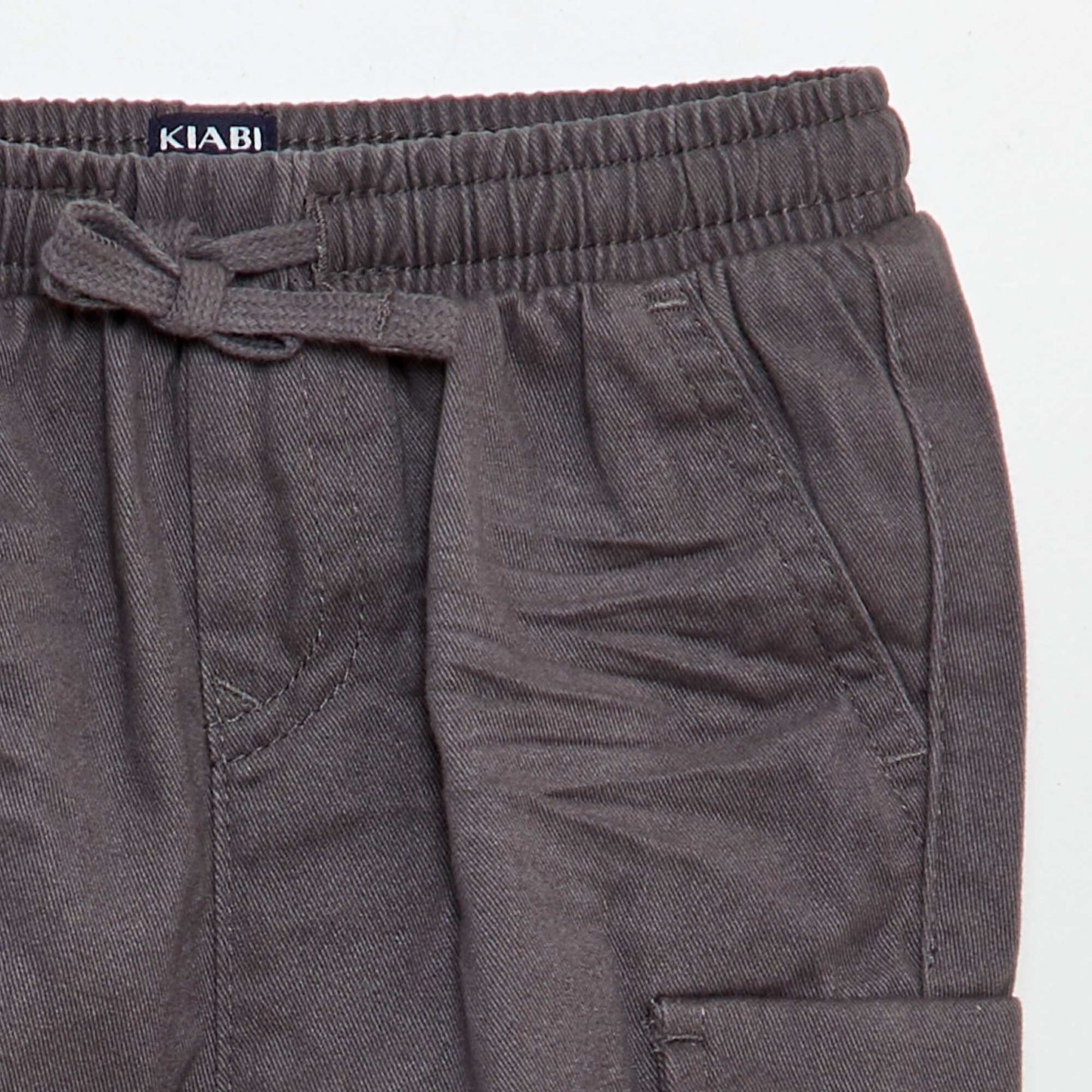 Joggers with flap pockets GREY