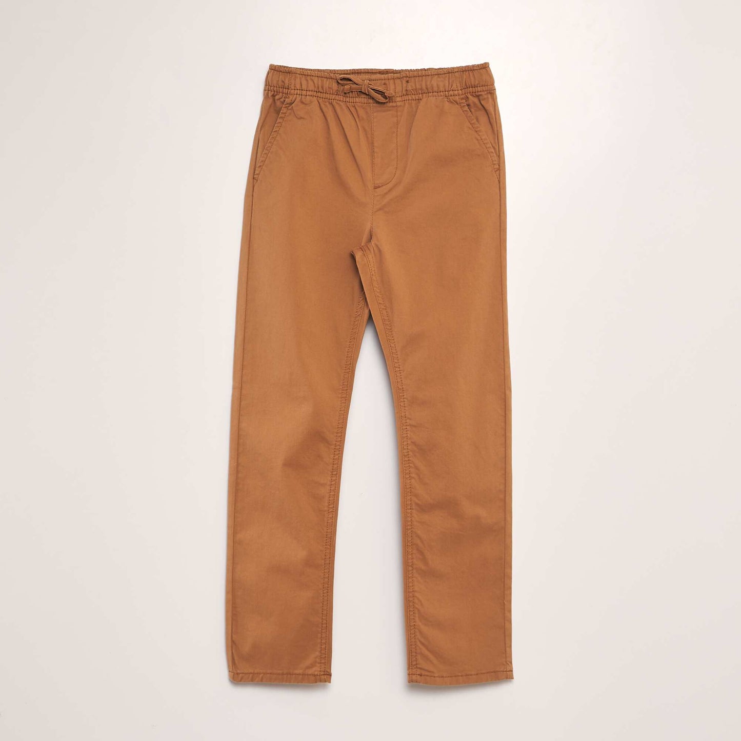 Jogger-style trousers BROWN