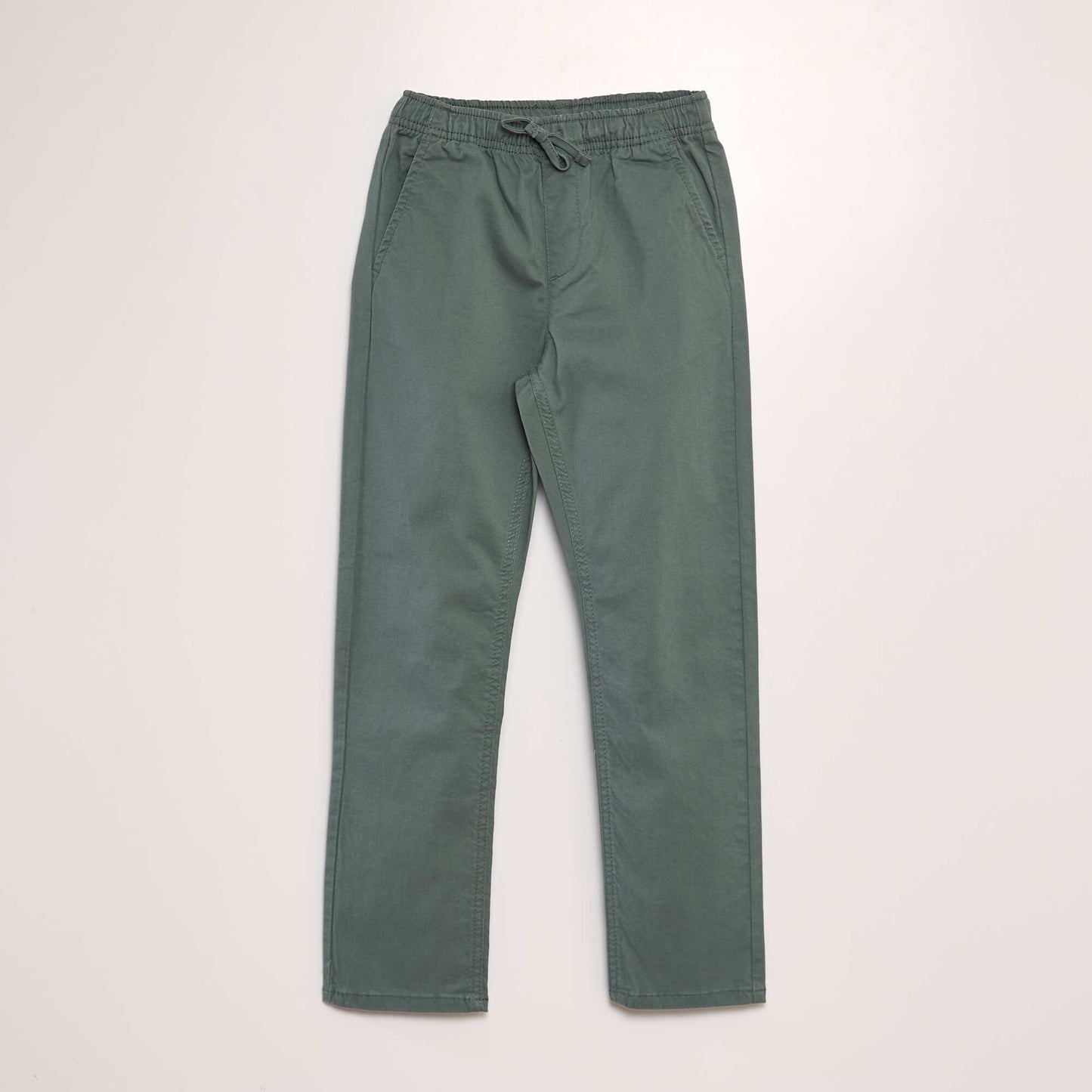 Jogger-style trousers GREEN