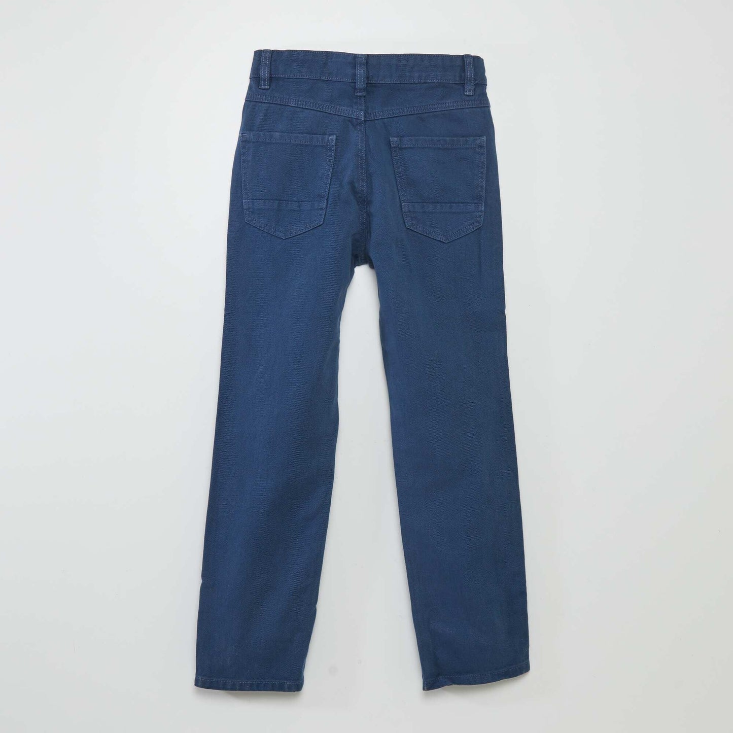 Plain straight-leg jeans BLUE