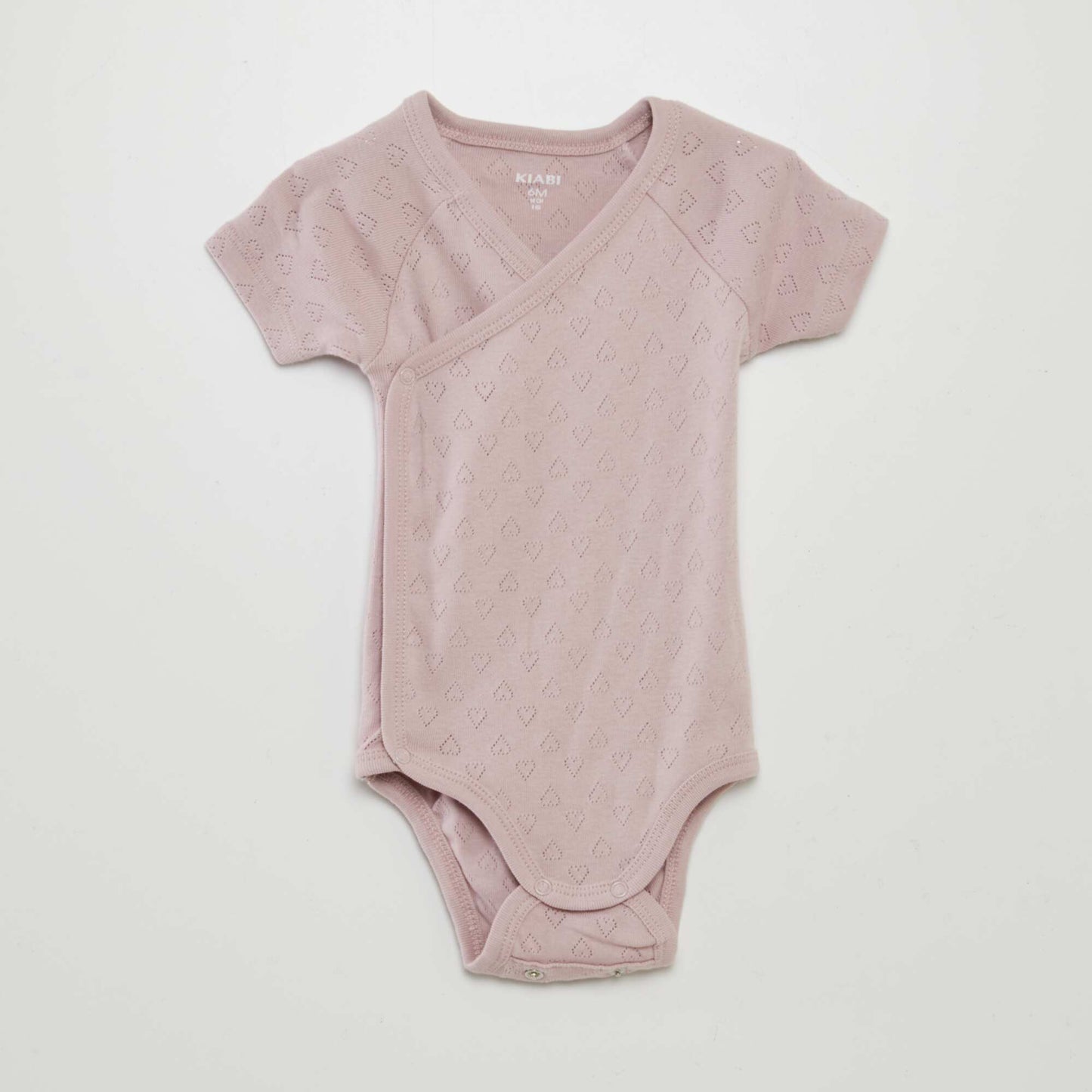 Pack of 3 ribbed bodysuits PINK