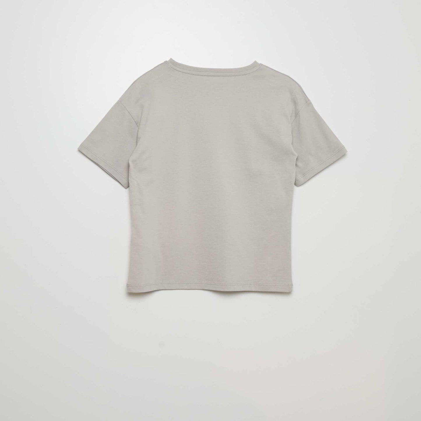 Jersey knit T-shirt GREY