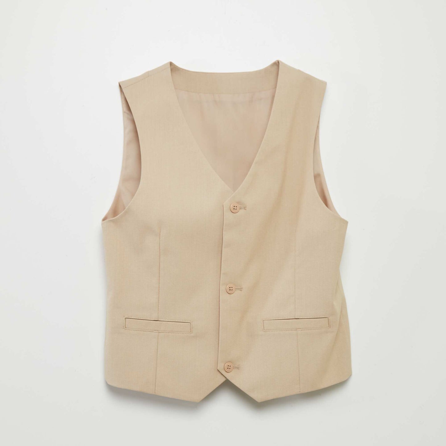 Suit waistcoat BEIGE