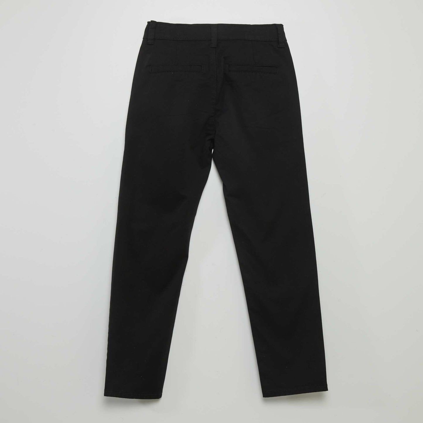 Slim-fit chinos black