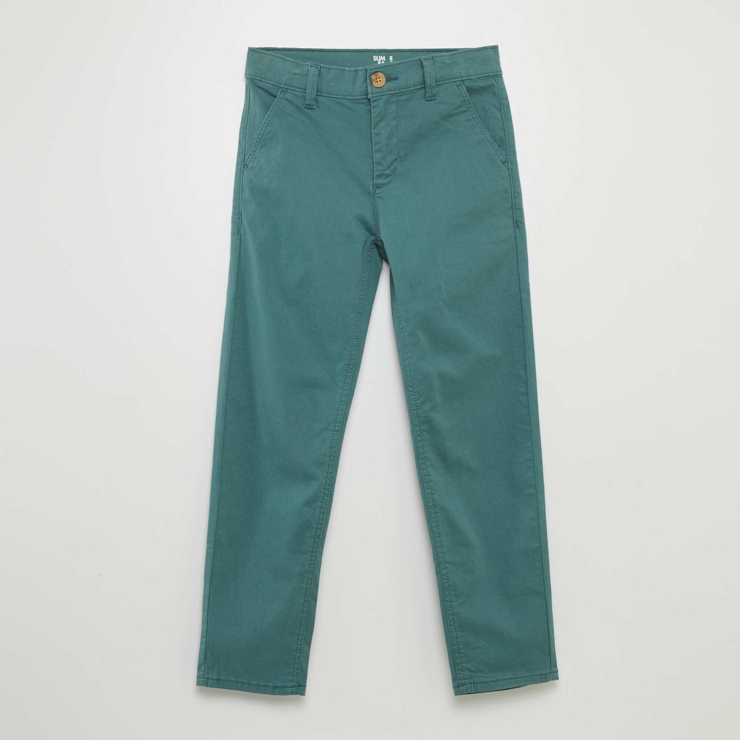 Slim-fit chinos GREEN