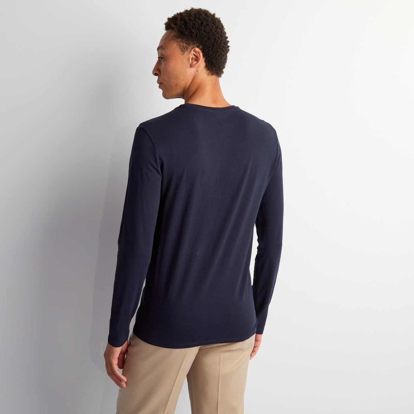 Long-sleeved T-shirt BLUE