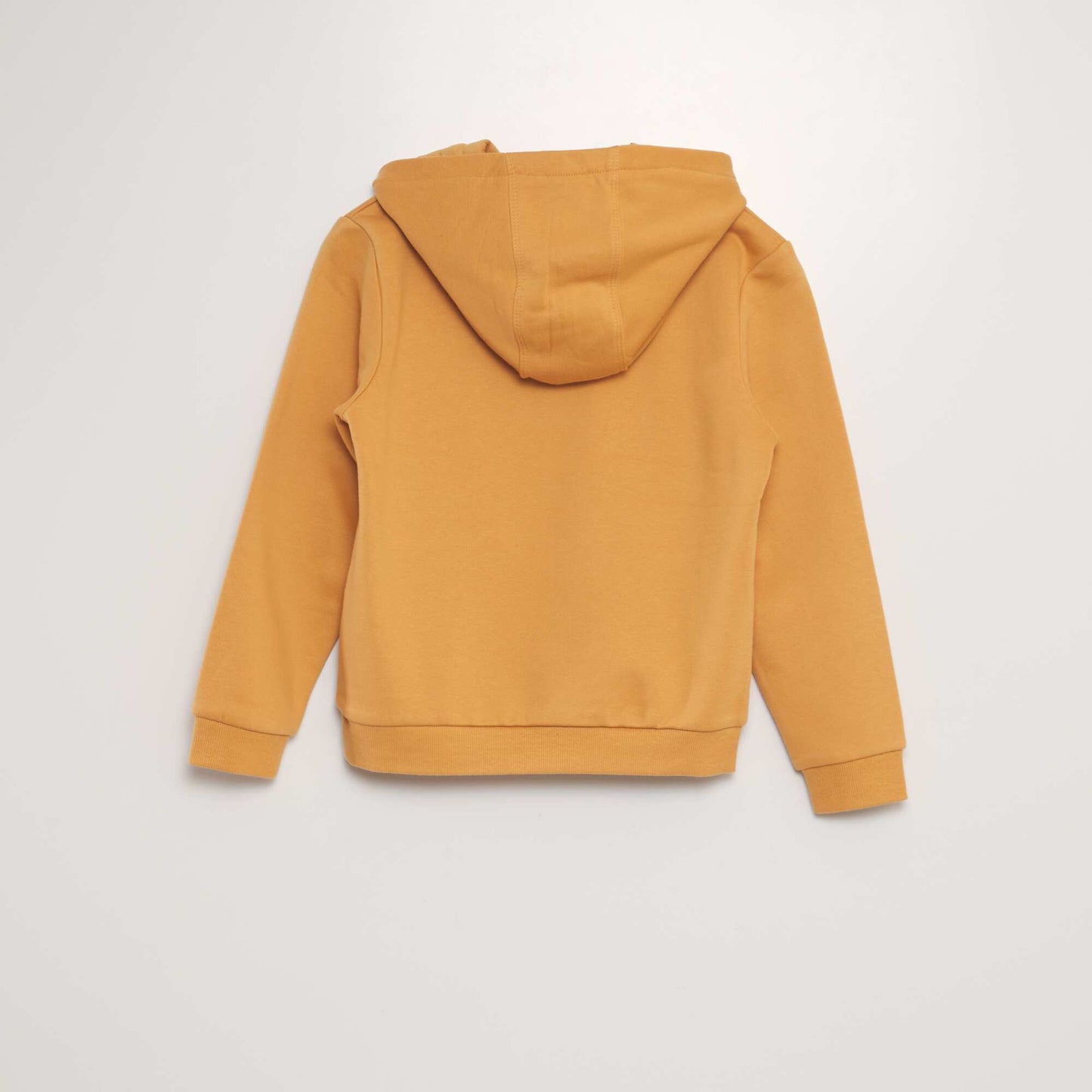 Sweatshirt fabric hoodie YELLOW