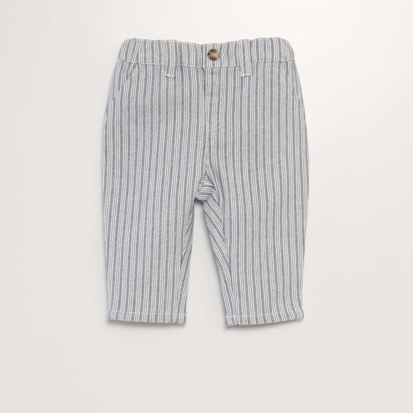 Striped chino trousers BLUE