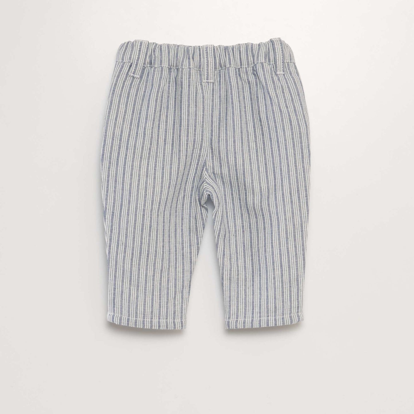 Striped chino trousers BLUE